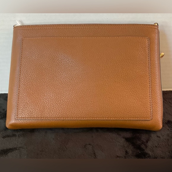 Tory Burch Blake Swingpack Crossbody/Clutch Cortado (Brown) - Authentic - Picture 3 of 8